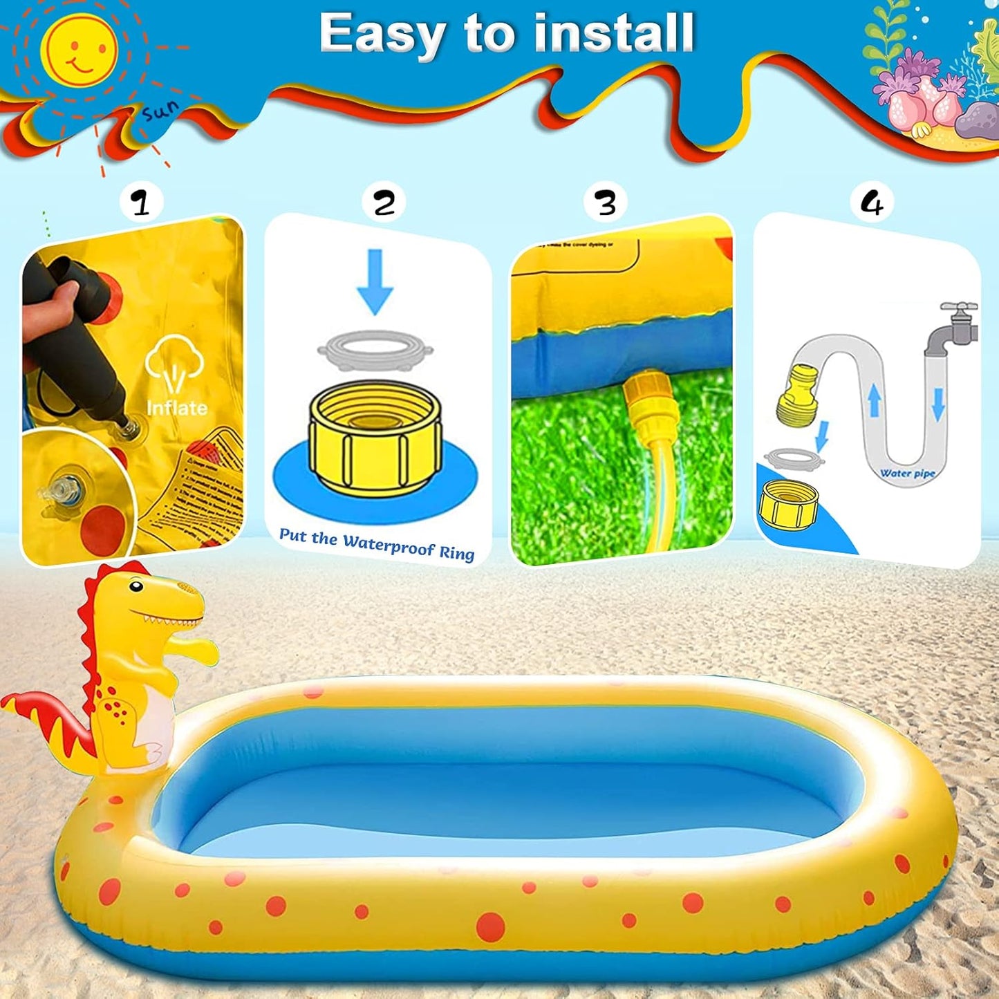 Dinosaur Kids Pool