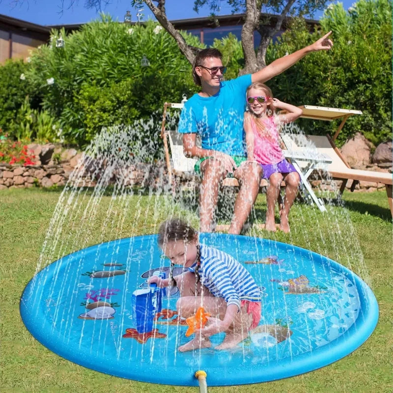 Outdoor Inflatable Water Sprinkler Pad Spray Mat