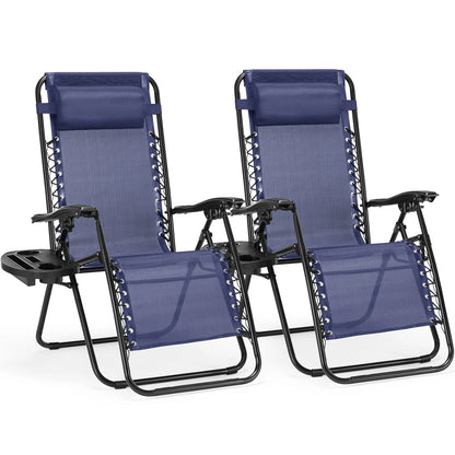 Set of 2 Outdoor Lounge Chair