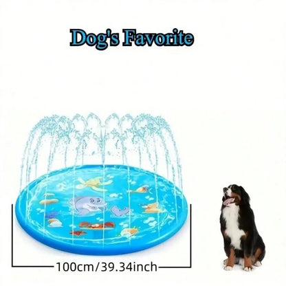 Outdoor Inflatable Water Sprinkler Pad Spray Mat