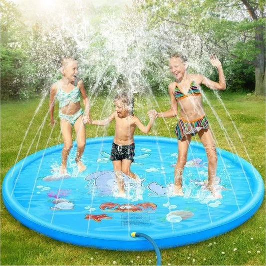 Outdoor Inflatable Water Sprinkler Pad Spray Mat